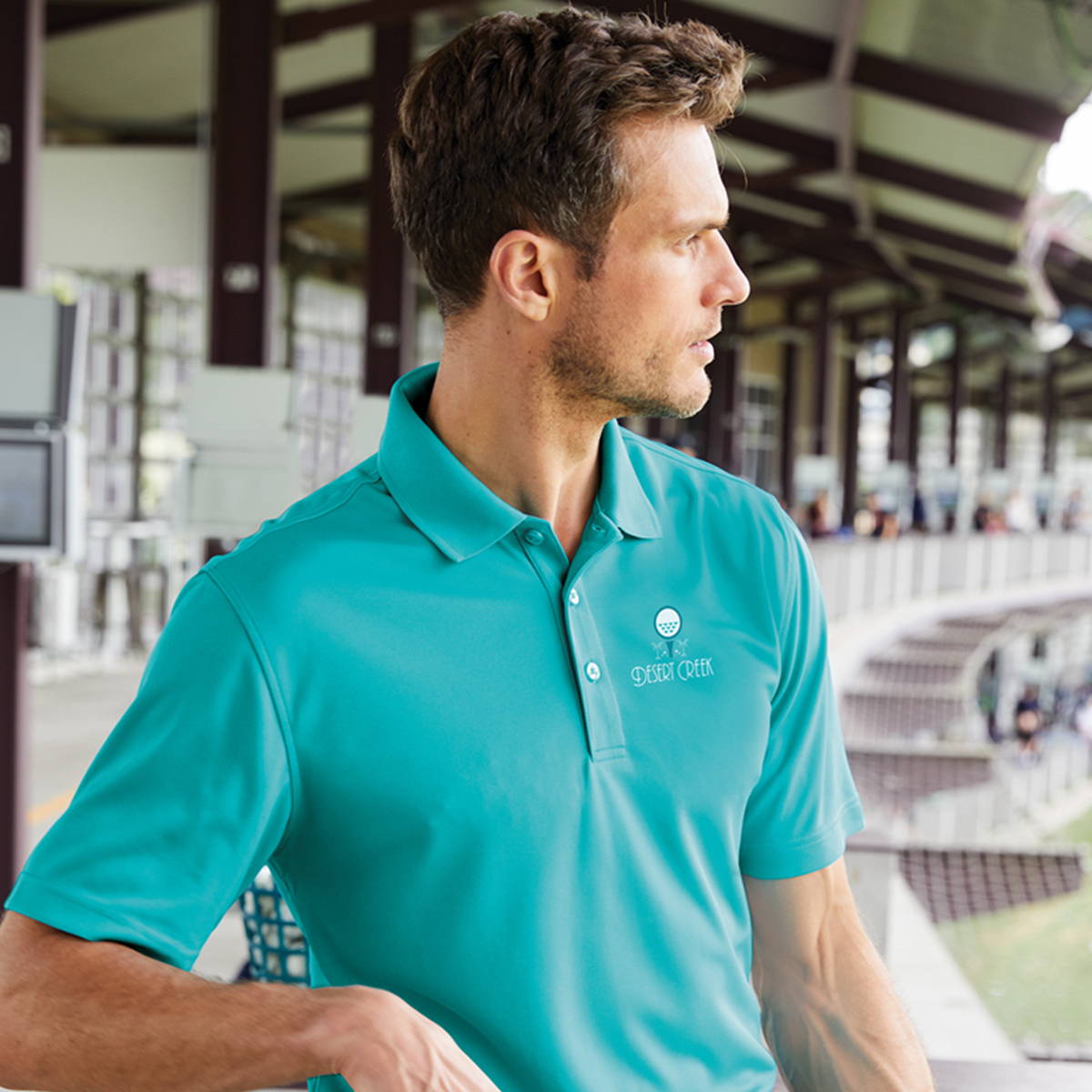 Port Authority Dry Zone Mesh Polo K110